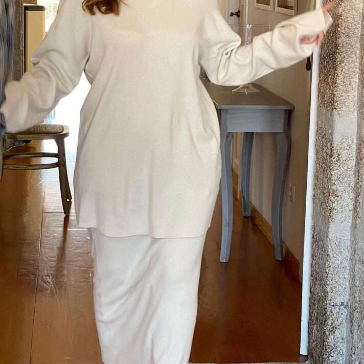 Conjunto punto falda