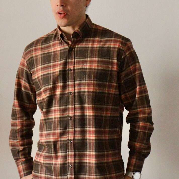 Camisa cuadros hombre