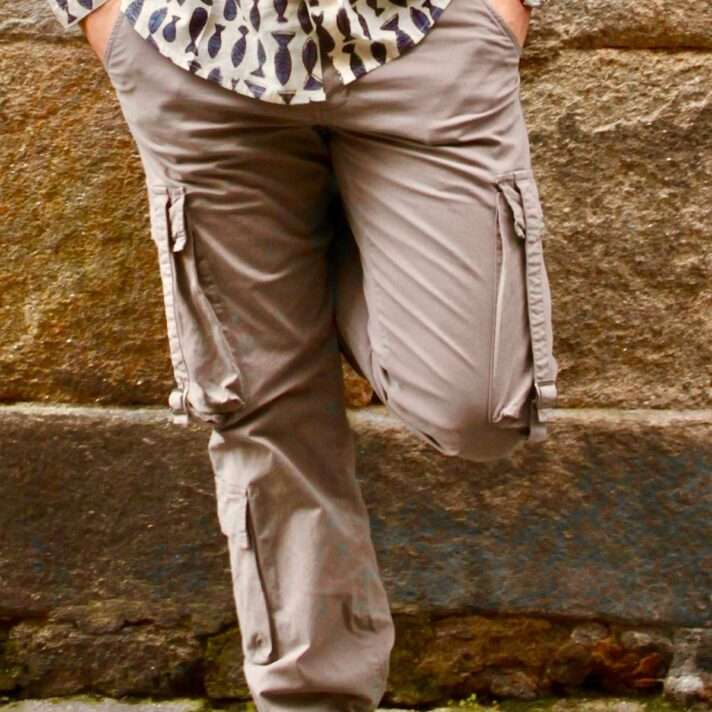 Pantalon cargo recto