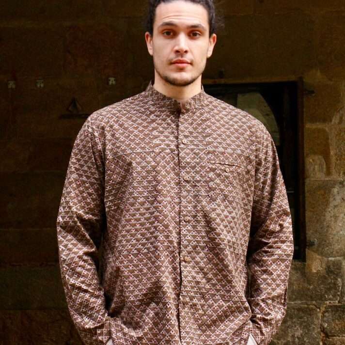 Camisa marrón L'India