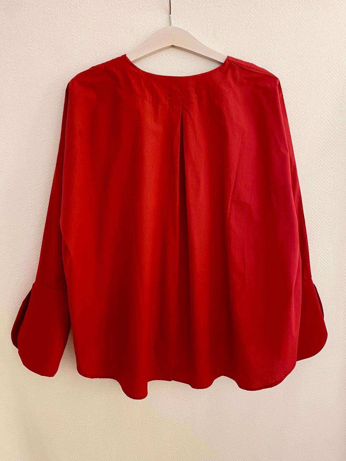 Blusa popelin botones - Imagen 12