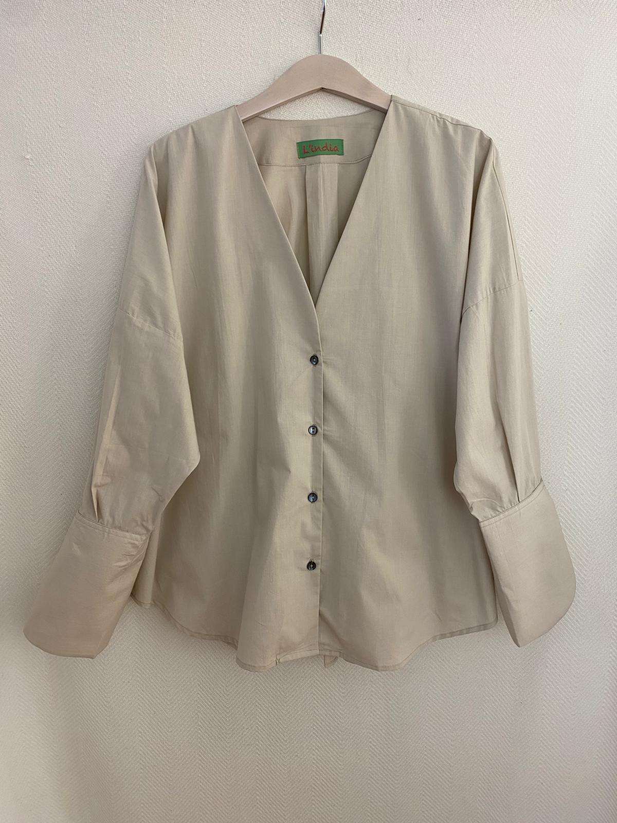 Blusa popelin botones - Imagen 10
