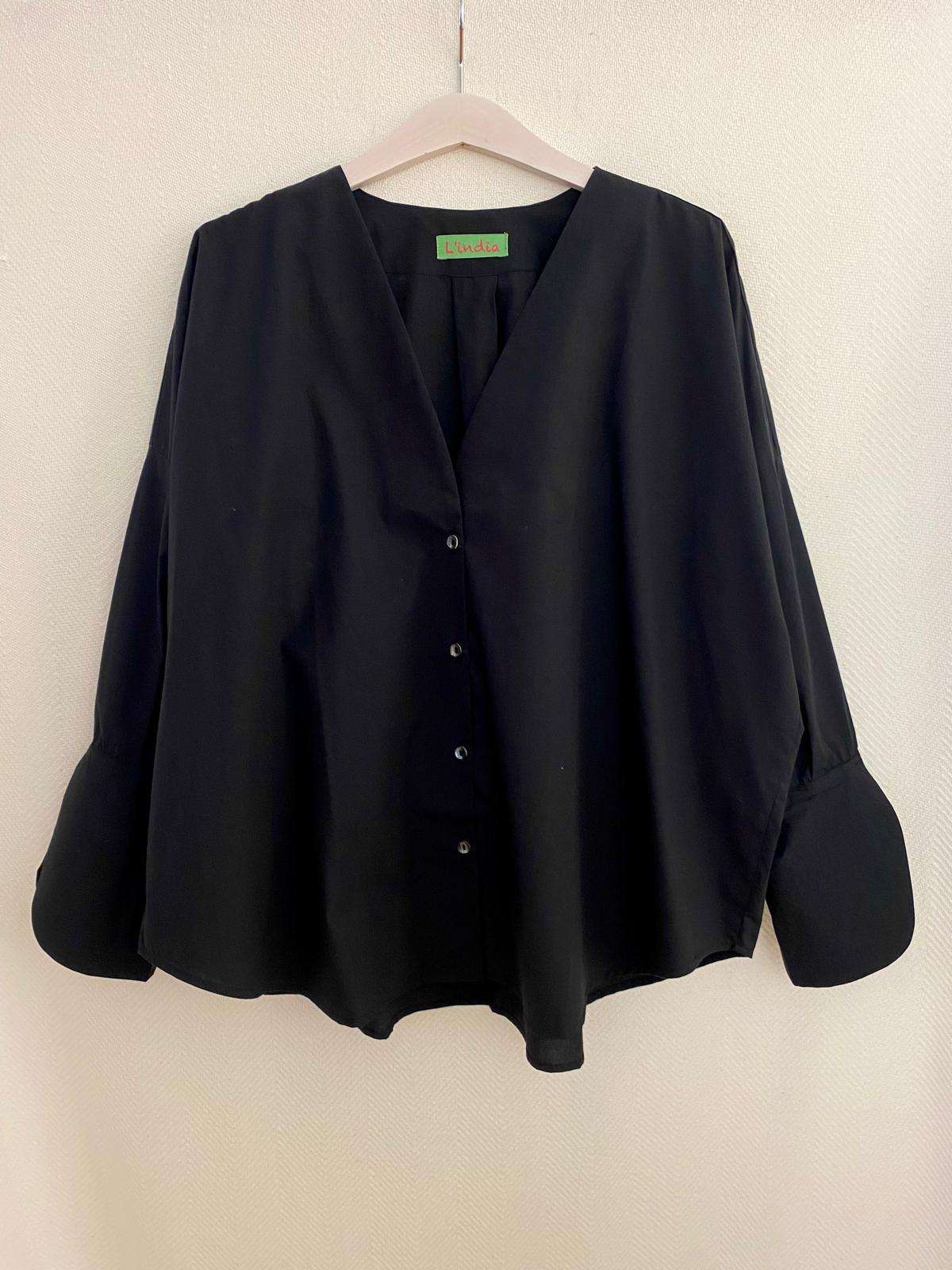 Blusa popelin botones - Imagen 14