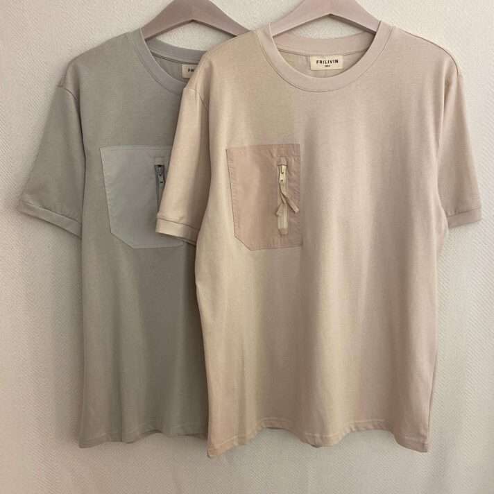 Camiseta bolsillo cremallera