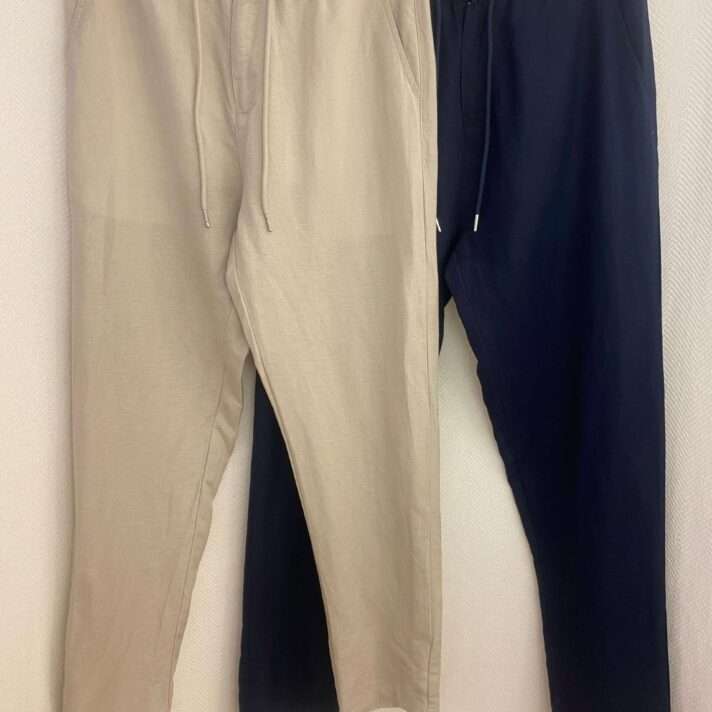 Pantalón lino cordón