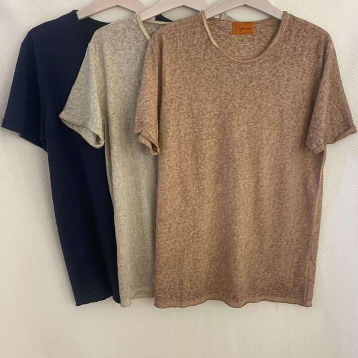 Camiseta efecto lavado