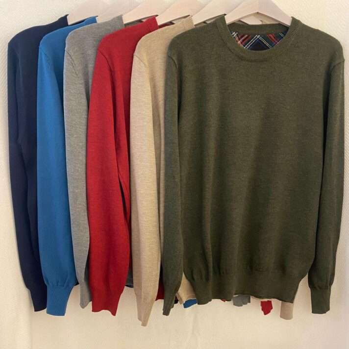 Jersey cuello redondo