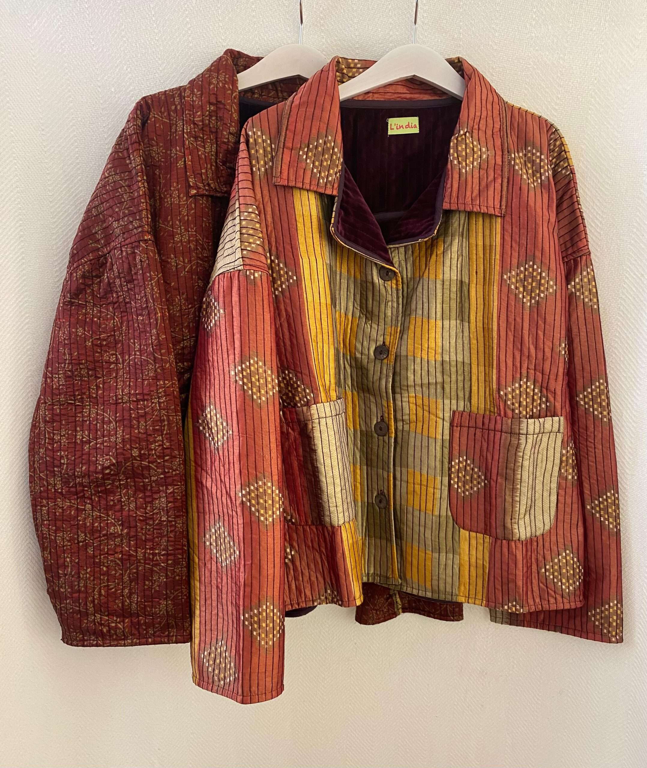 Chaqueta reversible terciopelo botones - Imagen 8