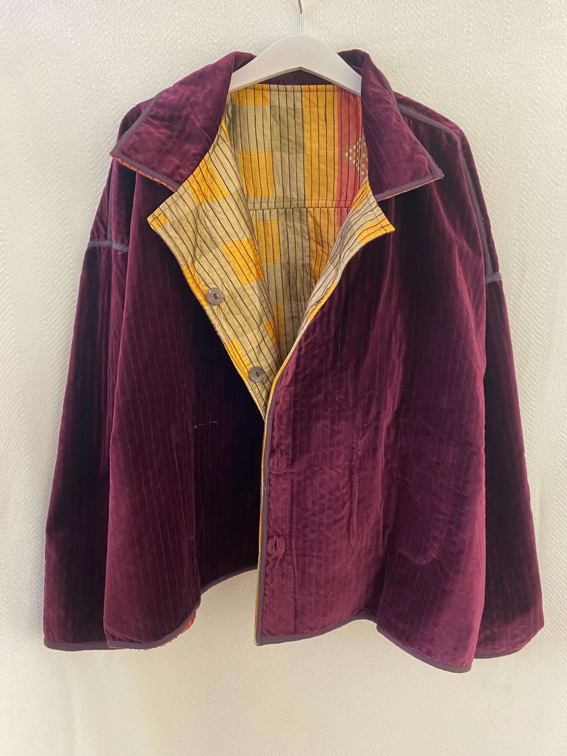 Chaqueta reversible terciopelo botones - Imagen 12