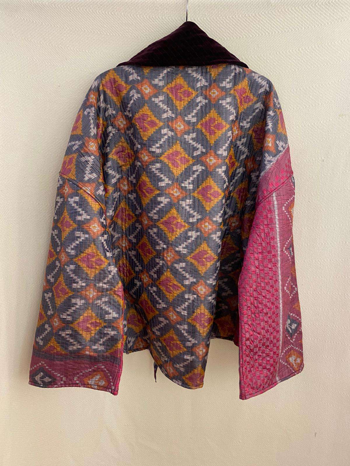 Chaqueta reversible terciopelo lazos - Imagen 7